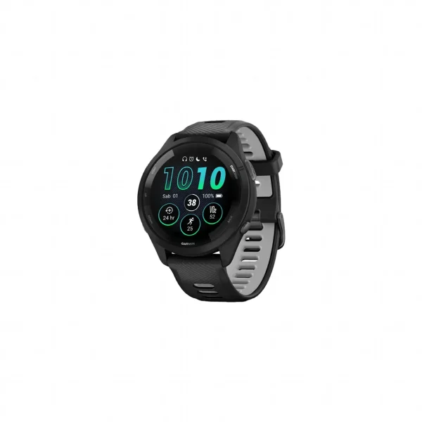 Garmin Forerunner 265 Black-Powder Gray