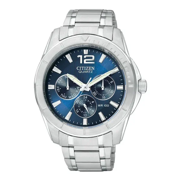 Citizen Classic AG8300-52L Men Blue Dial Stainless Steel Strap