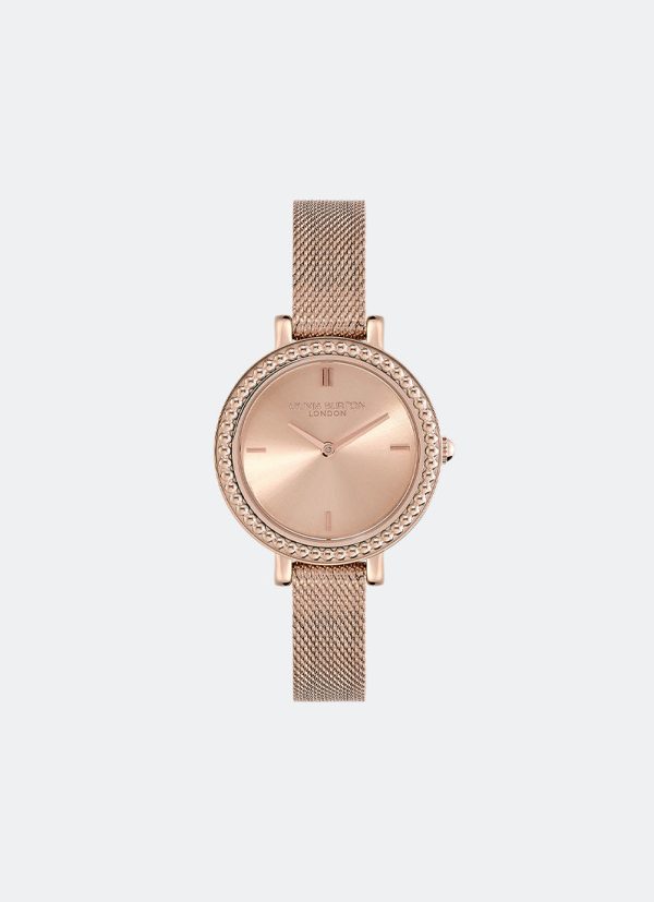 Vintage Bead Rose Gold Mesh 24000162