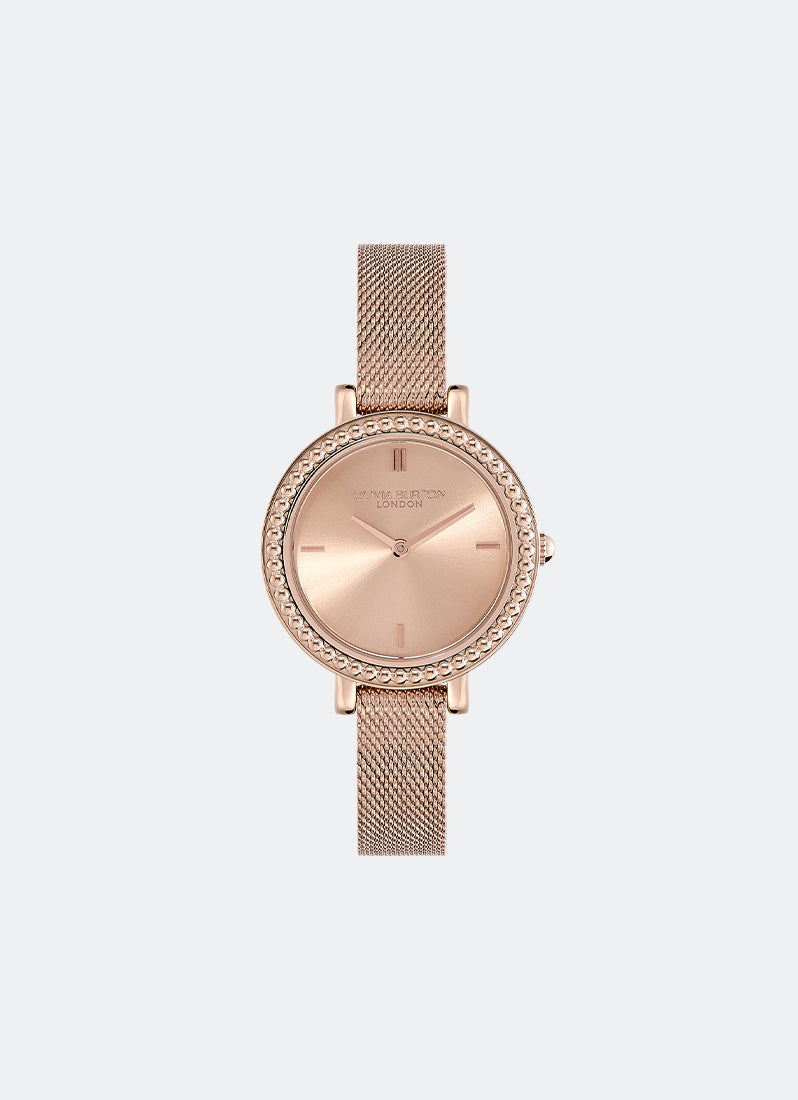 Vintage Bead Rose Gold Mesh 24000162