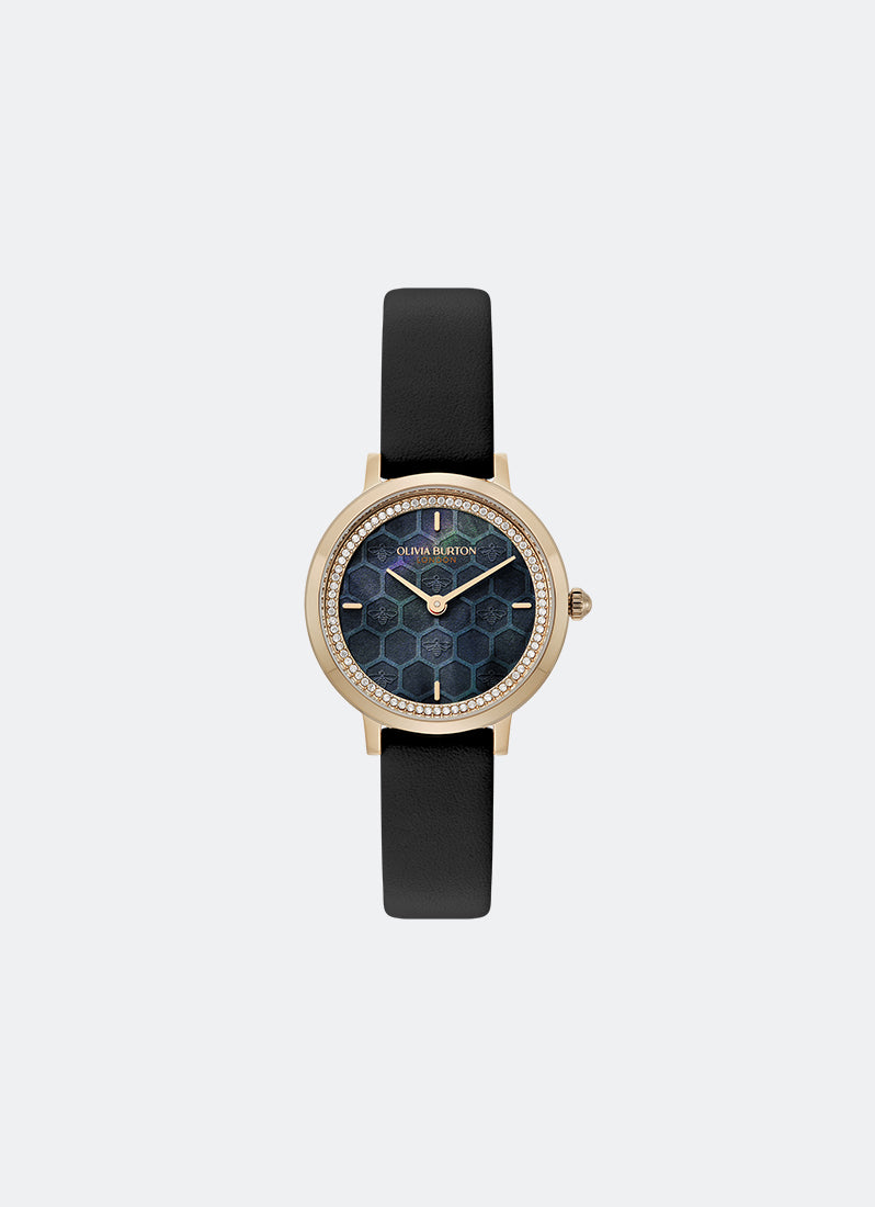 Ultra Slim Bee Raven Black Pearlised Dial 24000269