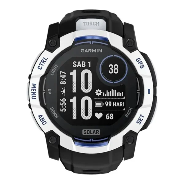 Garmin Instinct 3 010-02935-43 Smartwatch Solar Rugged Outdoor GPS Silicone Band Limited Edition