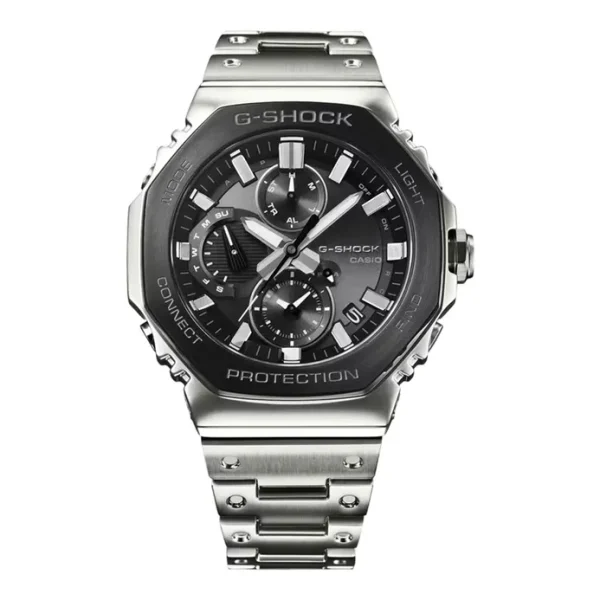 Casio G-Shock GMC-B2100BT-1ADR CasiOak Analog Black Dial Stainless Steel Band