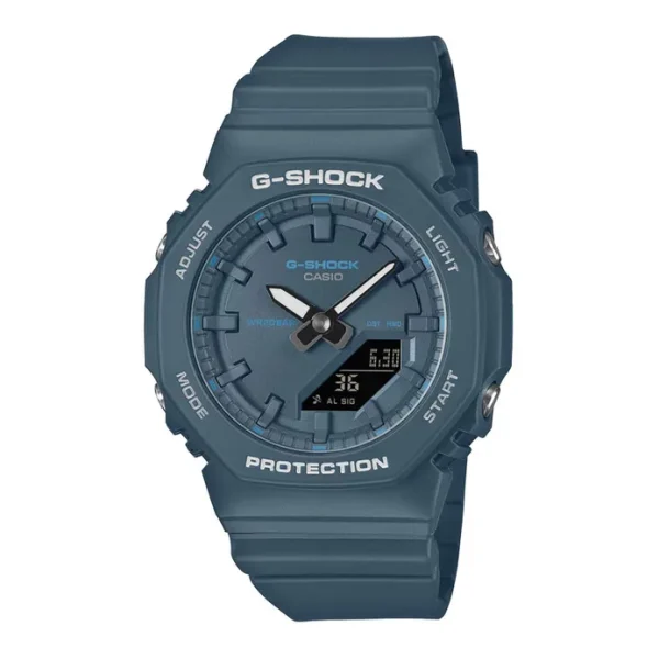 Casio G-Shock GMA-P2100BA-2AJF Ladies CasiOak Digital Dial Marine Blue Resin Band (JDM)