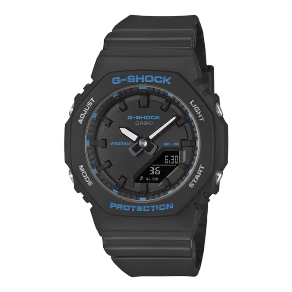 Casio G-Shock GMA-P2100BA-1AJF Ladies CasiOak Digital Dial Black Resin Band (JDM)
