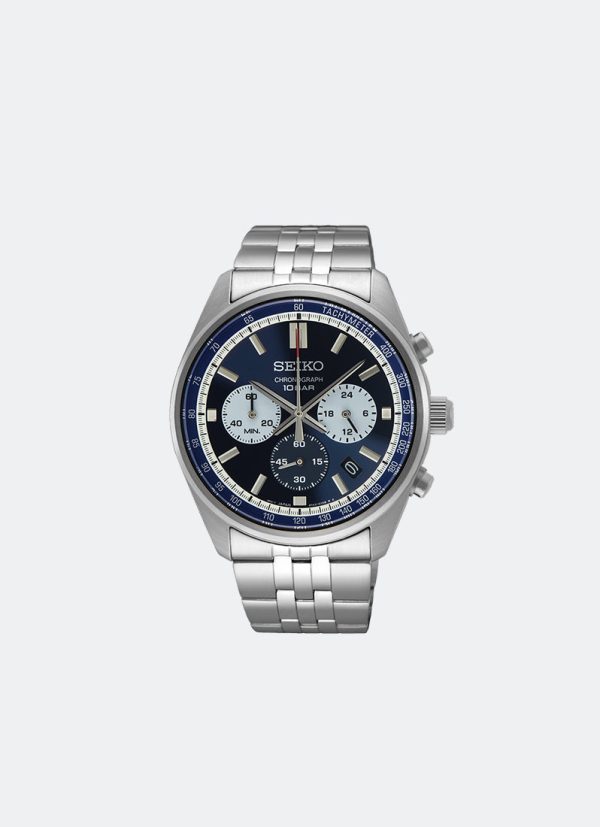 Seiko Conceptual Men Blue Dial Silver Stainless steel 41.5mm - SSB427