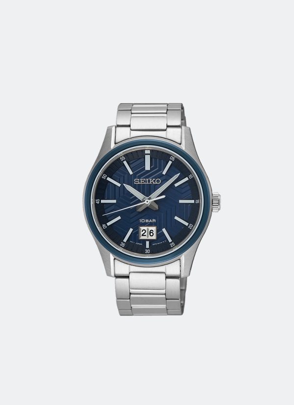 Seiko Conceptual Men Blue Dial Silver Stainless steel 39.5mm - SUR559