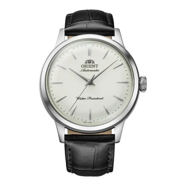 Orient Classic RA-BB0103S Bambino 36 Automatic White Dial Black Leather Strap